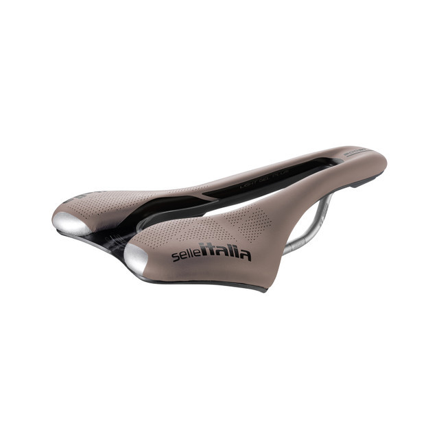 SELLE ITALIA sedlo SLR Boost Gravel TI 316 Superflow , Brown