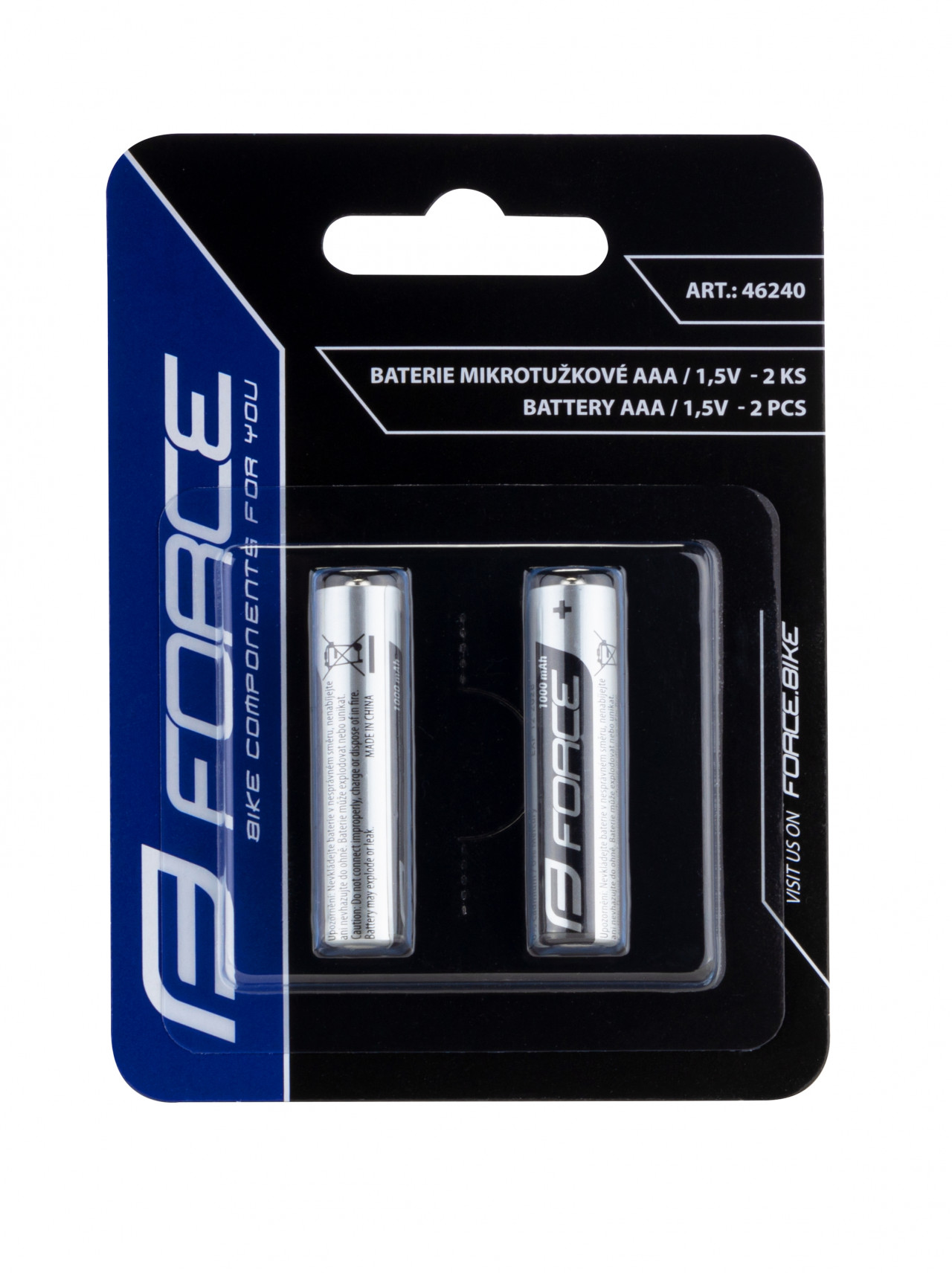 Force batérie mikrotužkové AAA / 1,5V 1 x 2 ks