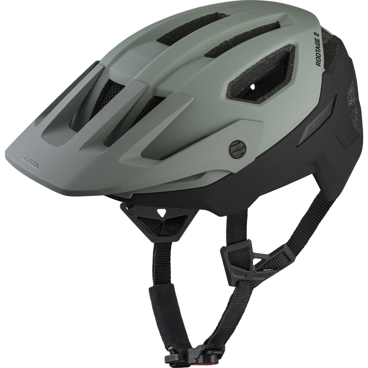 ALPINA cyklistická Enduro prilba ROOTAGE 2 , willow green black matt