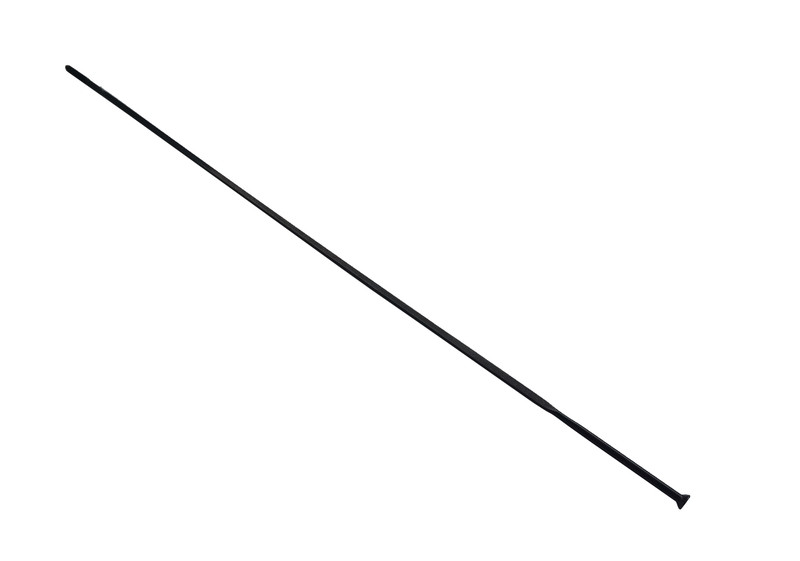 VISION drôt Alpina INOX Flat 2/1.5/2 236mm Black DP straightpull