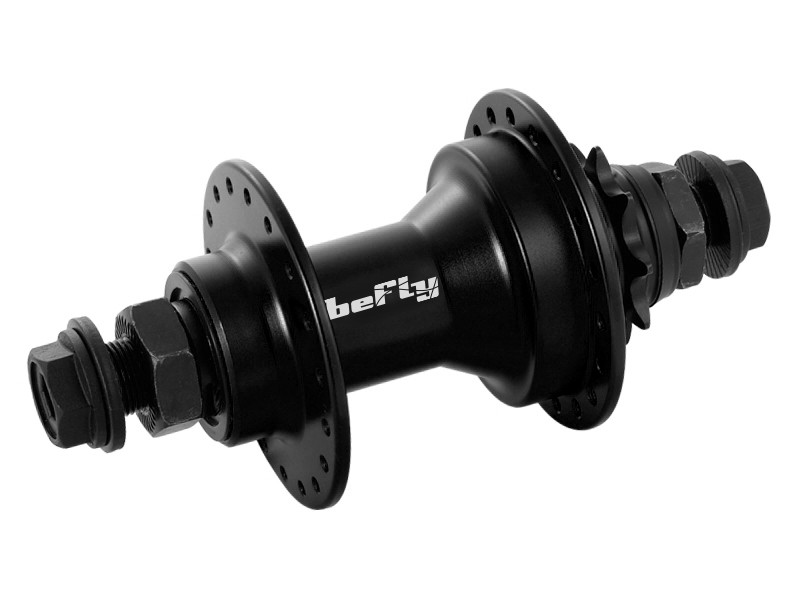 BEFLY náboj BMX One Bolt Type zadný, Black