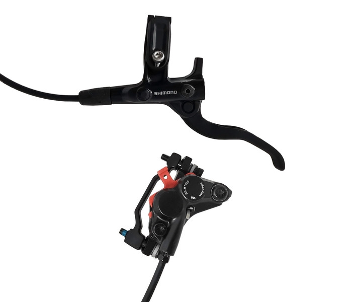 Shimano hydraulická brzda BL-MT4100(L),BR-MT420(F)+adaptér SM-MA-F180P, 850mm (OEM)