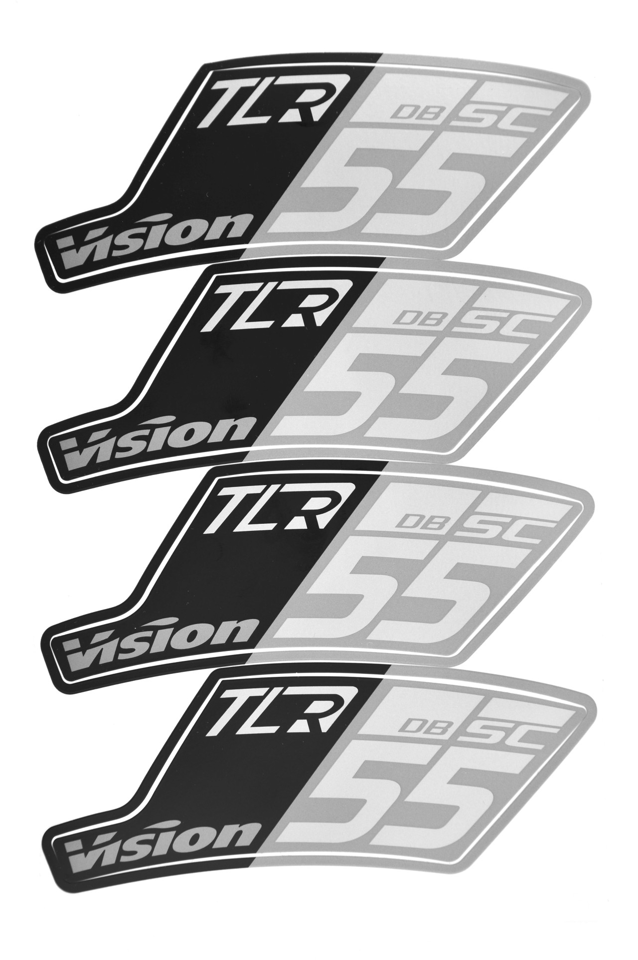 VISION nálepky na ráfik SC 55 DB TL , Gray