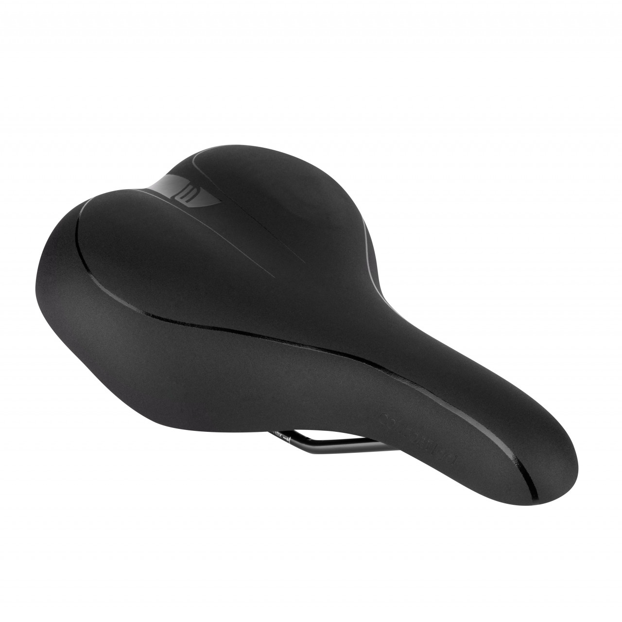 Force sedlo COMFORT GEL pánske turistické, čierne