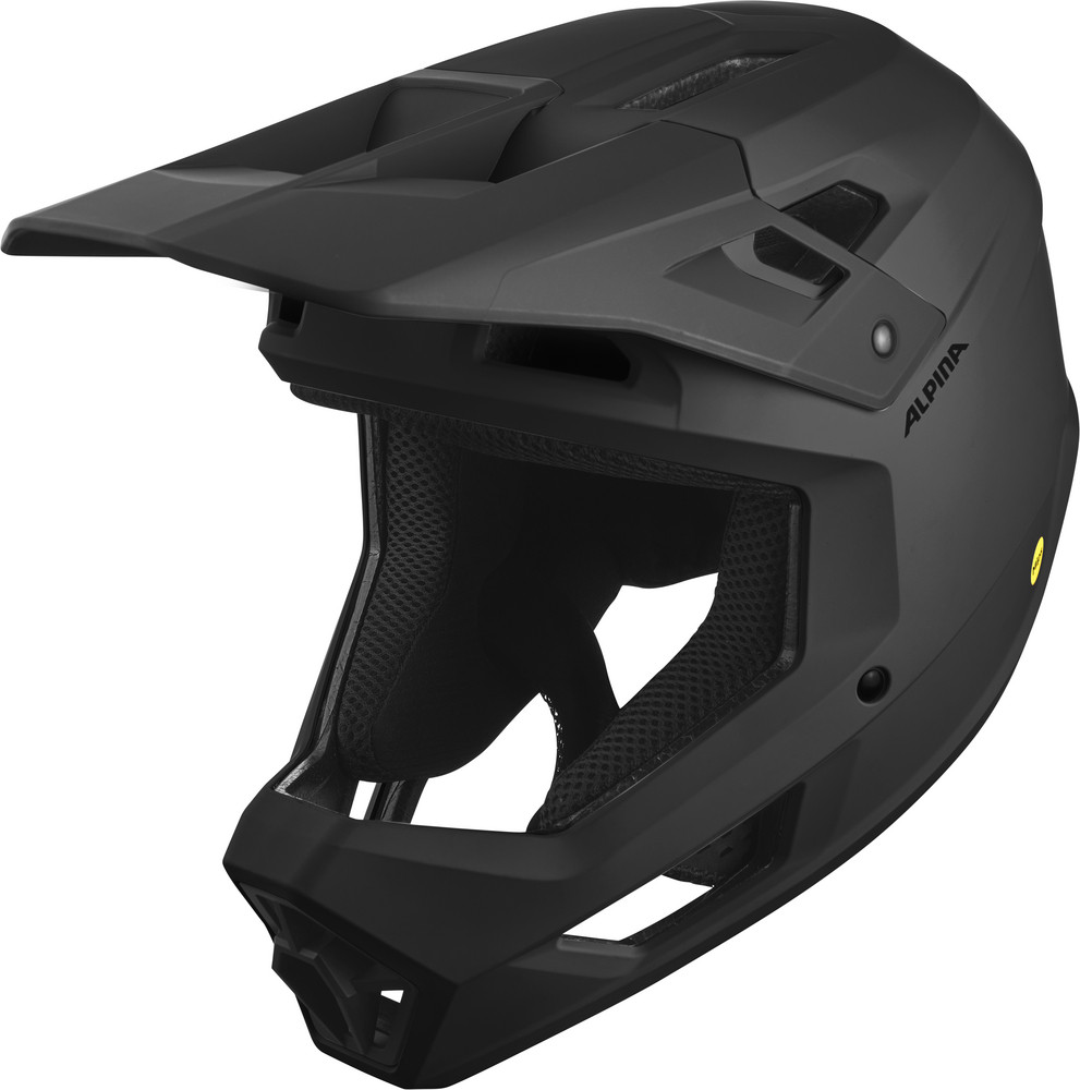 ALPINA Cyklistická enduro prilba PIKES MIPS black matt