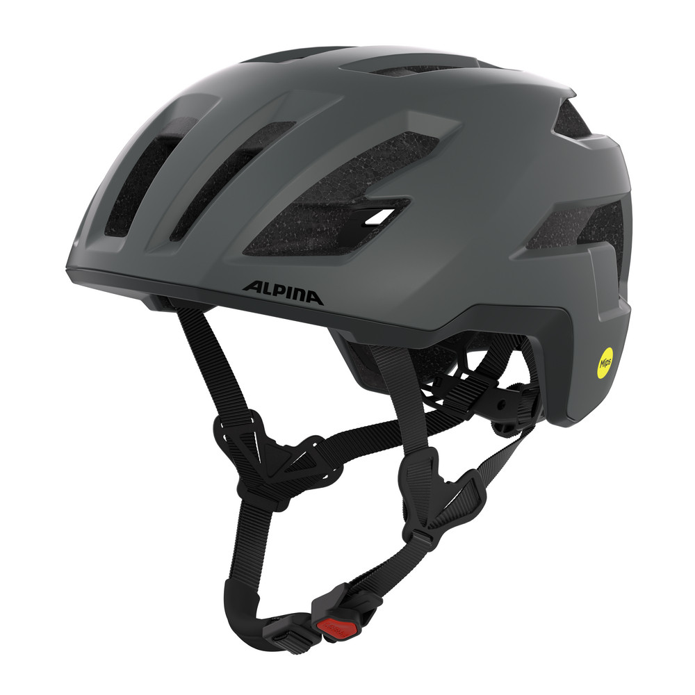 ALPINA Cyklistická prilba TAUNUS GRAVEL MIPS mid-grey matt