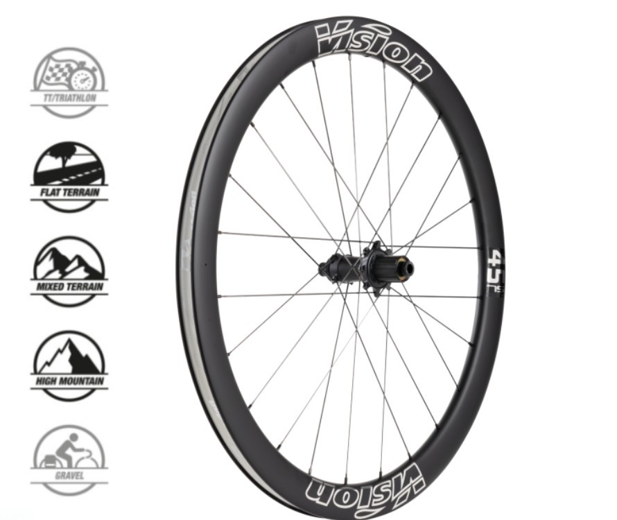 VISION kolesá METRON45 SL Silver Edition DB-CL CH-TL SH
