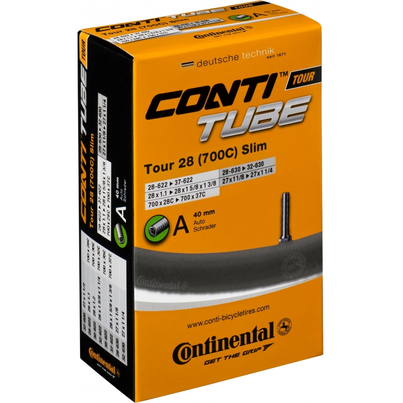Duša CONTINENTAL Tour 28 Slim - autoventil