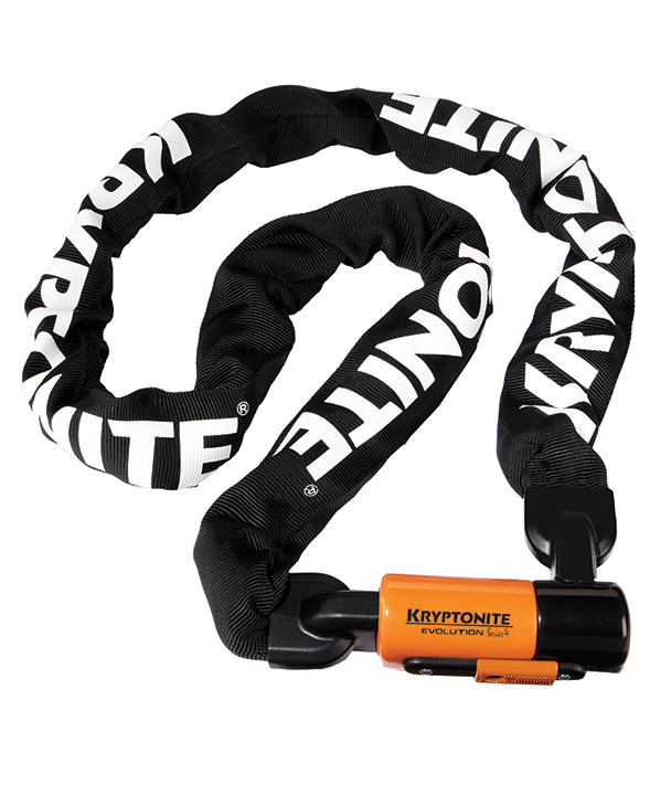 Zámok na kľúč KRYPTONITE Evolution 1016 Integrated Chain 10x1600mm