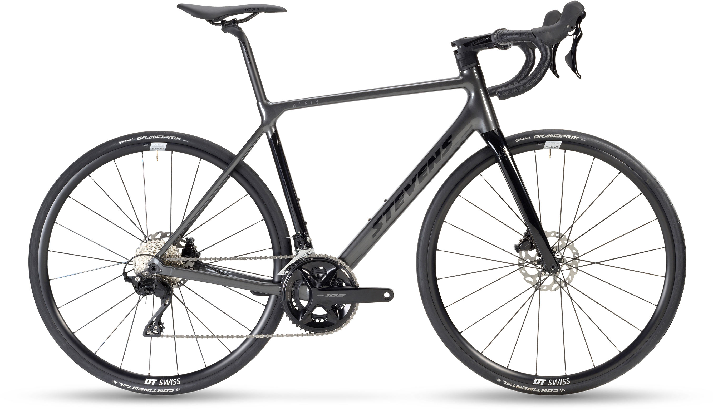 STEVENS Aspin Disc Smoked Steel - 61 cm