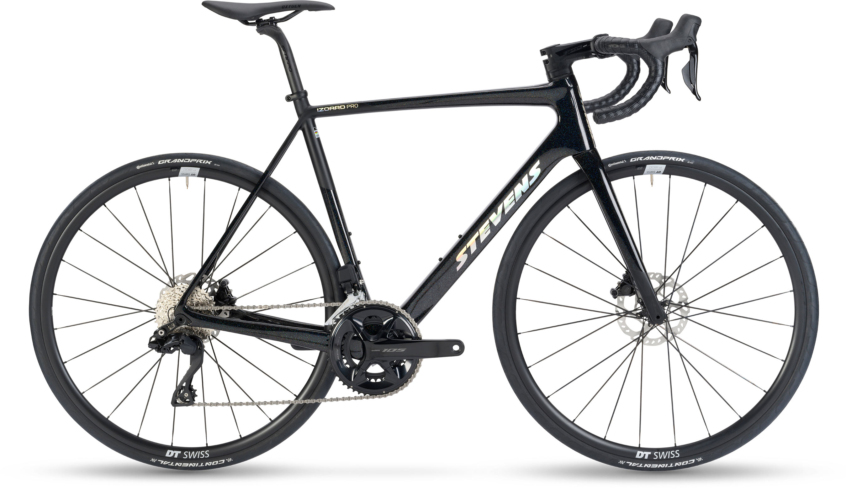 STEVENS Izoard 105 Di2 Galaxy Black - 54cm