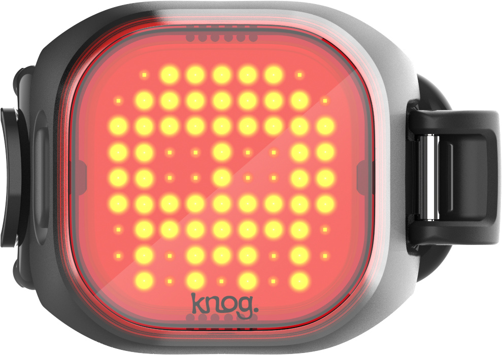 Zadné blikacie svetlo KNOG Blinder Mini - Skull