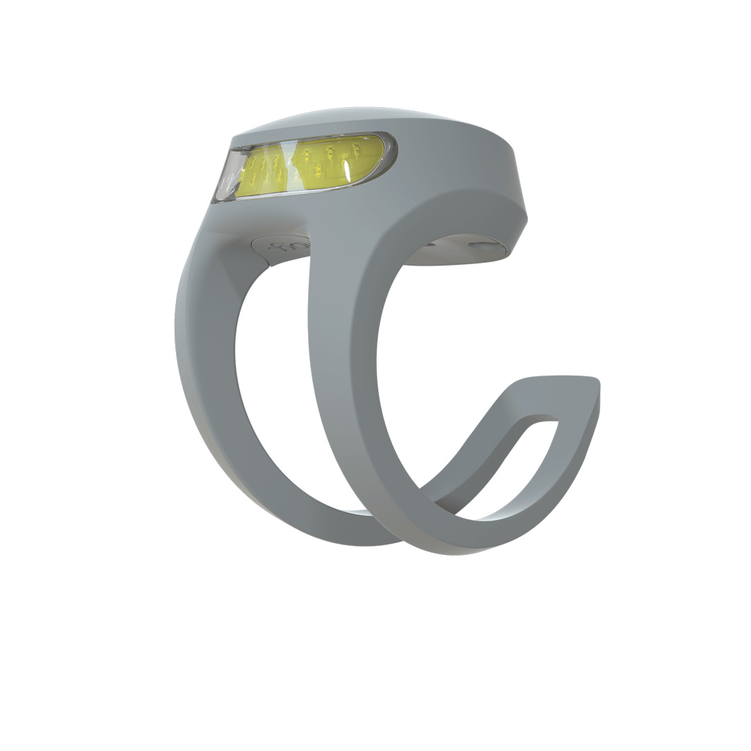 Zadné blikacie svetlo KNOG Frog V3 - Abyss Grey