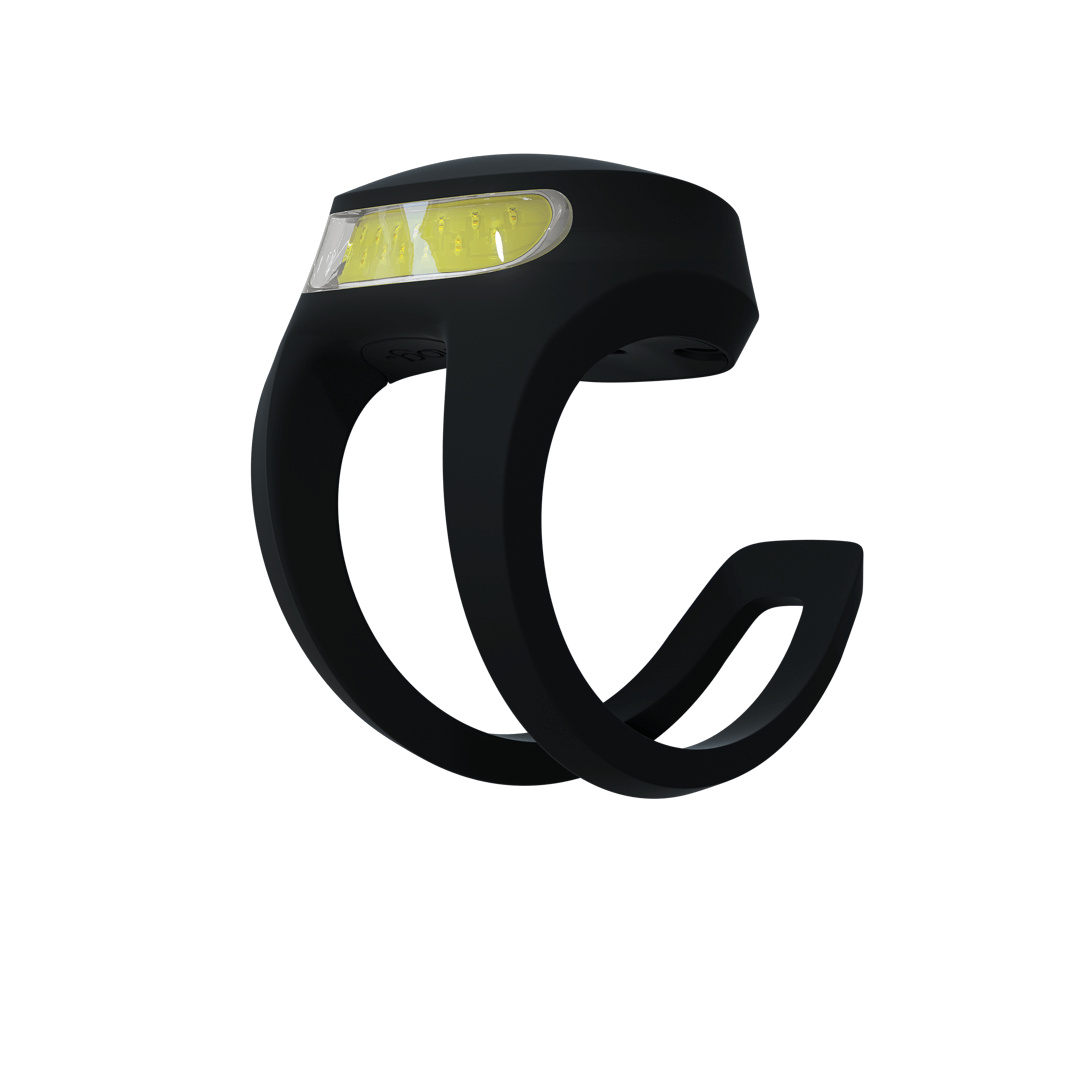 Zadné blikacie svetlo KNOG Frog V3 - Spider Black