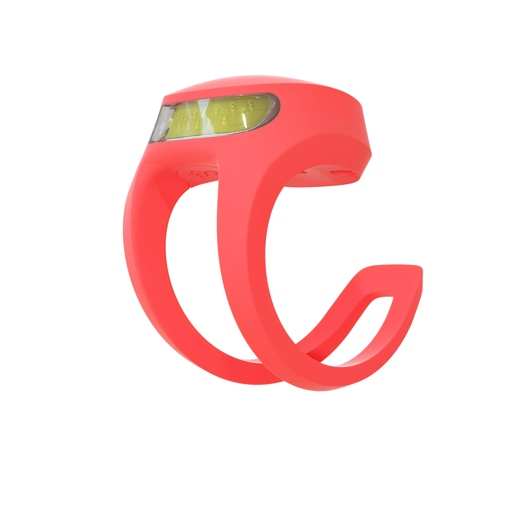 Zadné blikacie svetlo KNOG Frog V3 - Tequila Sunrise