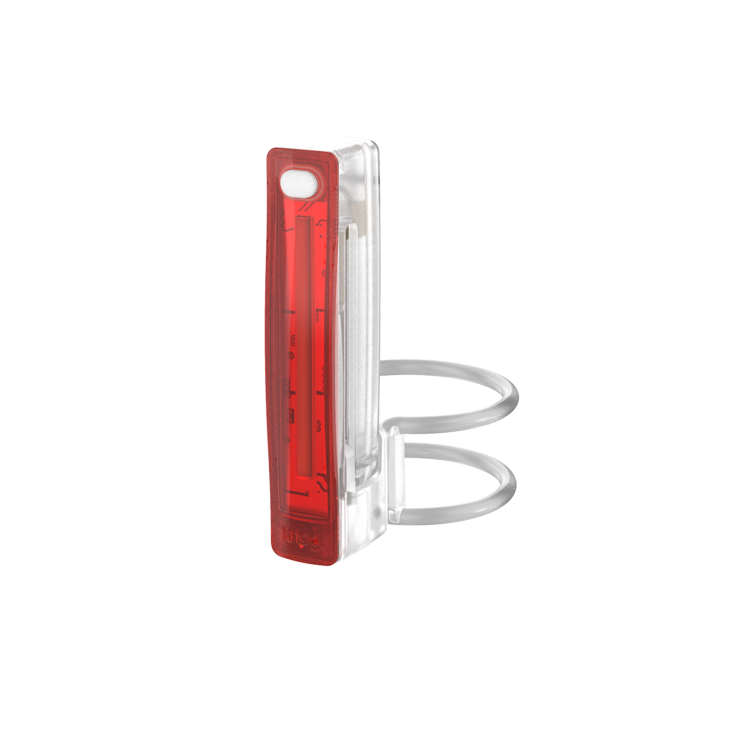 Zadné blikacie svetlo KNOG Plus Rear - Translucent