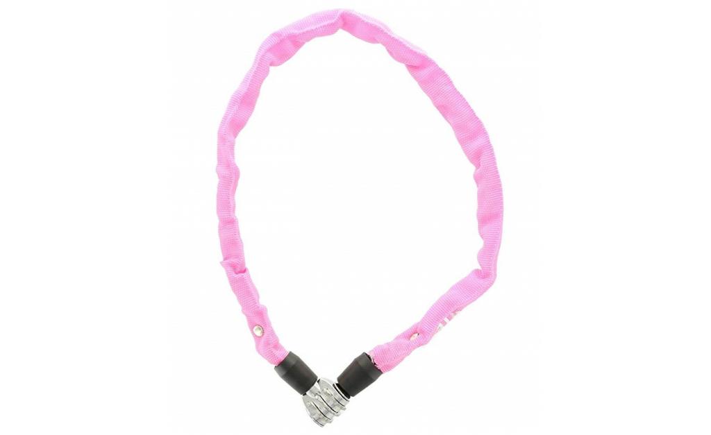 Zámok na kód KRYPTONITE Keeper 465 Combo 4x650mm - Pink